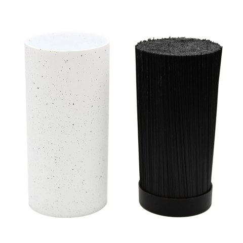 Stojak na noże do noży blok uniwersalny pojemnik organizer biały BRUNBESTE BB-3788