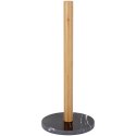 Stojak na ręcznik papierowy uchwyt bambusowy z granitową podstawą 33cm BRUNBESTE BB-3380