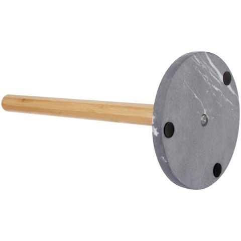 Stojak na ręcznik papierowy uchwyt bambusowy z granitową podstawą 33cm BRUNBESTE BB-3380