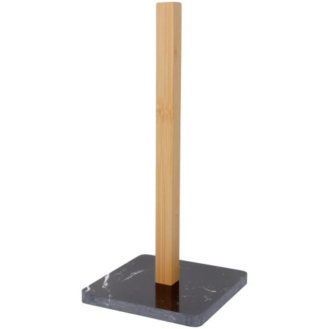 Stojak na ręcznik papierowy uchwyt bambusowy z granitową podstawą 33cm BRUNBESTE BB-3381