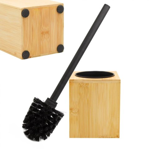Szczotka toaletowa do czyszczenia WC toalety bambusowa BRUNBESTE BB-3923