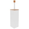 Szczotka toaletowa do czyszczenia WC toalety biała stalowa BRUNBESTE BB-1121