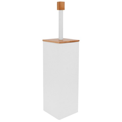 Szczotka toaletowa do czyszczenia WC toalety biała stalowa BRUNBESTE BB-1121