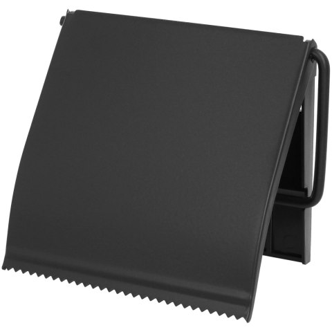 Uchwyt wieszak na papier toaletowy na ścianę ścienny metalowy czarny mat BRUNBESTE BB-2786