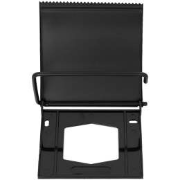 Uchwyt wieszak na papier toaletowy na ścianę ścienny metalowy czarny mat BRUNBESTE BB-2786