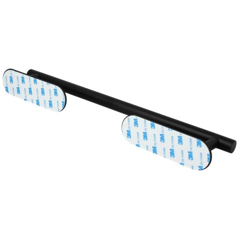 Wieszak uchwyt ścienny na ręczniki kuchenne łazienkowe organizer czarny BRUNBESTE BB-2601