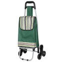 Wózek na zakupy na kółkach składany z dodatkową kieszenią torba BRUNBESTE BB-2060