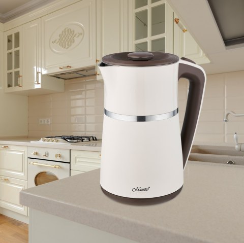 Czajnik elektryczny 1.7L 2200W beżowy MAESTRO MR-030-BEIGE