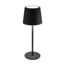 Lampka biurkowa na biurko nocna do sypialni dla dzieci akumulatorowa LED USB C dotykowa czarna TIROSS TS-2238