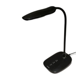 Lampka lampa biurkowa LED na biurko regulacja jasności dotykowa czarna TIROSS TS-2248