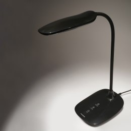 Lampka lampa biurkowa LED na biurko regulacja jasności dotykowa czarna TIROSS TS-2248