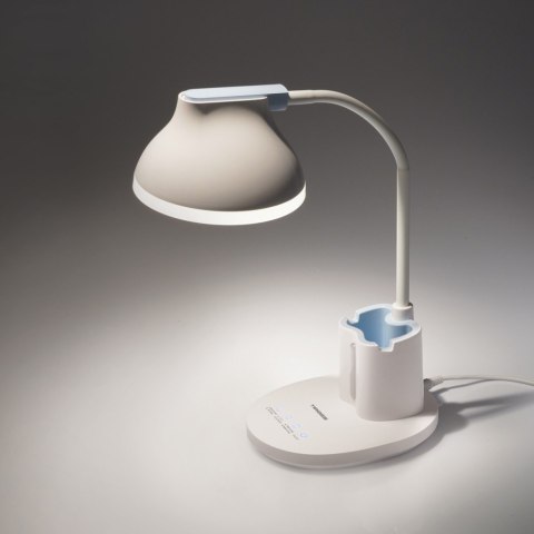 Lampka lampa biurkowa LED na biurko z organizerem regulacja jasności dotykowa TIROSS TS-2246