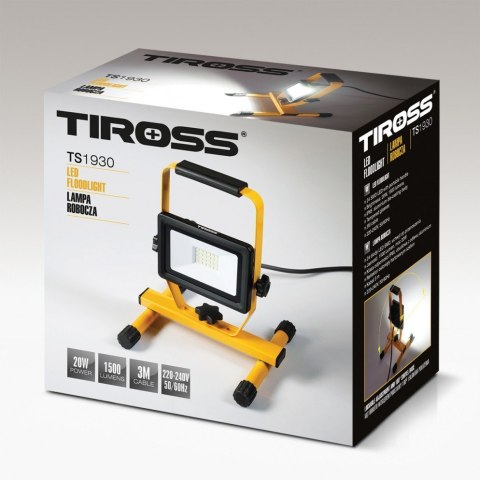 Lampka lampa robocza warsztatowa 20W LED TIROSS TS-1930