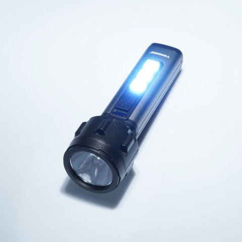 Latarka LED USB akumulatorowa szara TIROSS TS-2201