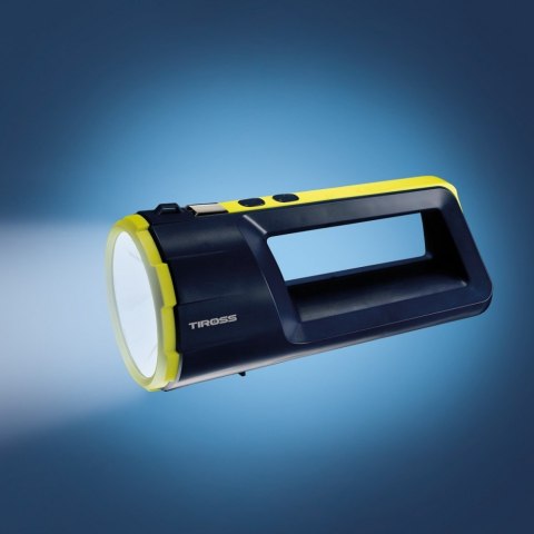 Latarka LED akumulatorowa USB z funkcją powerbank TIROSS TS-1858