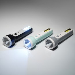 Latarka USB Li-ON LED USB akumulatorowa czarna TIROSS TS-1854