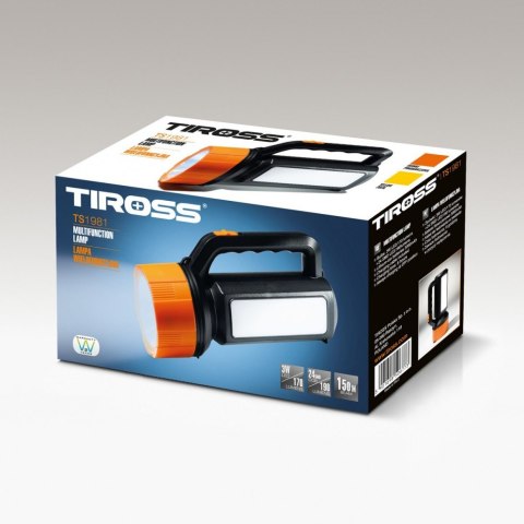 Latarka lampka LED na grzyby grzybobranie turystyczna TIROSS TS-1981