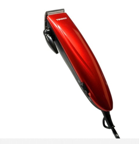 Maszynka do strzyżenia włosów golenia czerwona 230V TIROSS TS-406