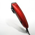 Maszynka do strzyżenia włosów golenia czerwona 230V TIROSS TS-406