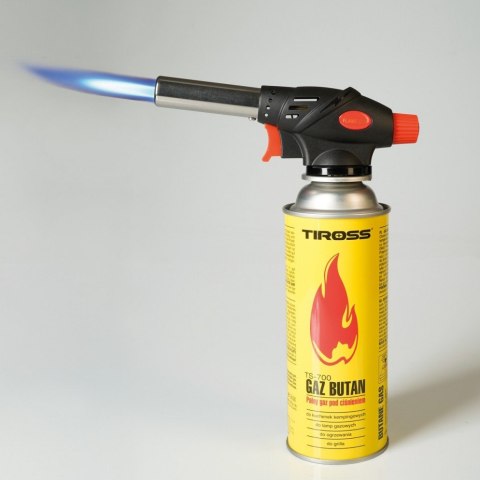 Palnik gazowy turystyczny na gaz butan propan lutlampa na grilla TIROSS TS-706