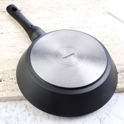 Patelnia do smażenia 24cm indukcja granitowa nieprzywierająca TIROSS TS-1440