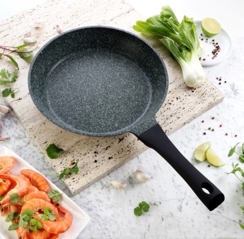 Patelnia do smażenia 28cm indukcja granitowa nieprzywierająca TIROSS TS-1442