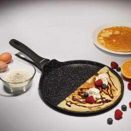 Patelnia do smażenia naleśników 28cm na indukcję nieprzywierająca granitowa TIROSS TS-1273