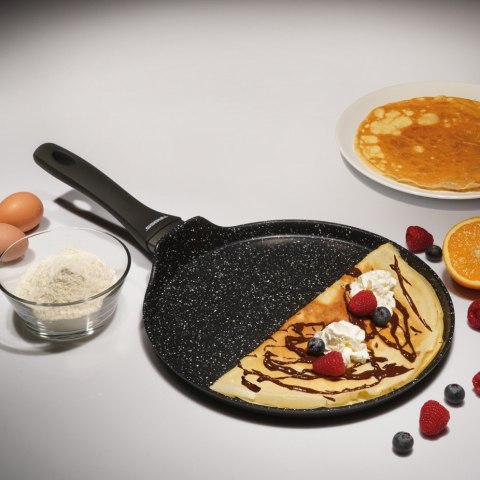 Patelnia do smażenia naleśników 28cm na indukcję nieprzywierająca granitowa TIROSS TS-1273