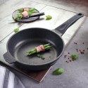 Patelnia głęboka marmurowa z pokrywką 26cm na gaz INDUKCJA nieprzywierająca TIROSS TS-1239