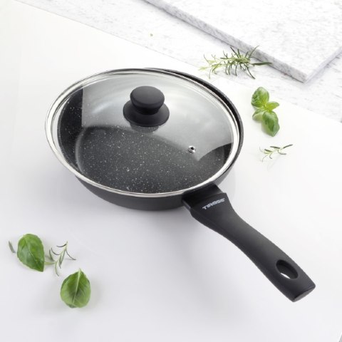 Patelnia granitowa do smażenia 26cm na indukcję nieprzywierająca TIROSS TS-2403P
