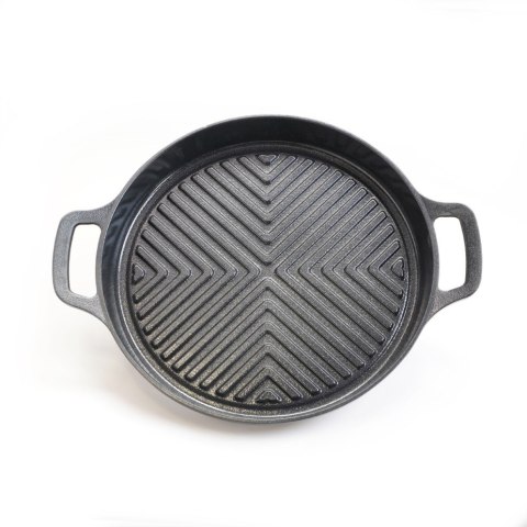 Patelnia grillowa do smażenia 24cm do kuchenek turystycznych TIROSS TS-272