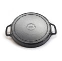 Patelnia grillowa do smażenia 24cm do kuchenek turystycznych TIROSS TS-272