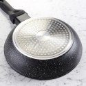 Patelnia marmurowa 24cm na gaz INDUKCJA nieprzywierająca TIROSS TS-1254
