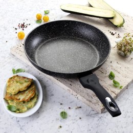 Patelnia marmurowa 28cm na gaz INDUKCJA nieprzywierająca TIROSS TS-1256