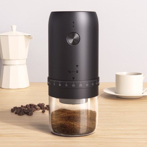 Elektryczny młynek do mielenia kawy podróżny turystyczny 30g USB C MAESTRO MR-457