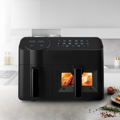 Frytownica beztłuszczowa dwukomorowa frytkownica 2400W 3.5 + 6L MAESTRO MR-760