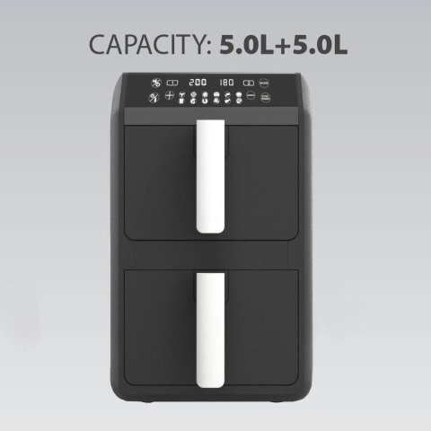 Frytownica beztłuszczowa dwukomorowa frytkownica pionowa 2400W 5 + 5L MAESTRO MR-761