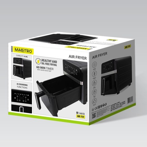 Frytownica beztłuszczowa frytkownica AIR FRYER 1900W MAESTRO MR-759