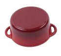 Garnek żeliwny emaliowany 28cm 5.9L Czerwony KRISBERG KS-7710
