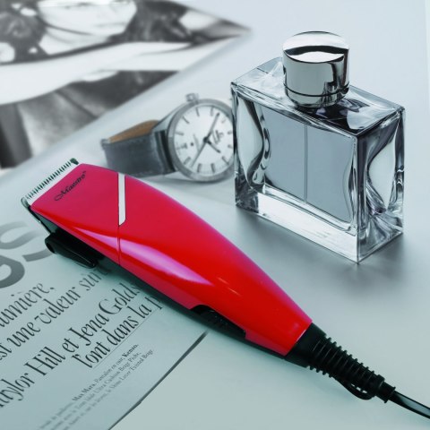Maszynka do strzyżenia włosów zestaw MAESTRO MR-653C-RED