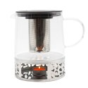 Podgrzewacz metalowy Ø15 x 5,5cm BRUNBESTE BB-3450