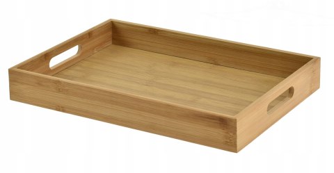 Taca bambusowa tacka śniadaniowa deska do Serwowania Podawania 40x30x4,5cm KRISBERG KS-2685