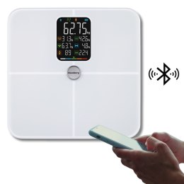 Waga Łazienkowa SMART analizator skład ciała 180kg analityczna inteligentna KLAUSBERG KB-7941