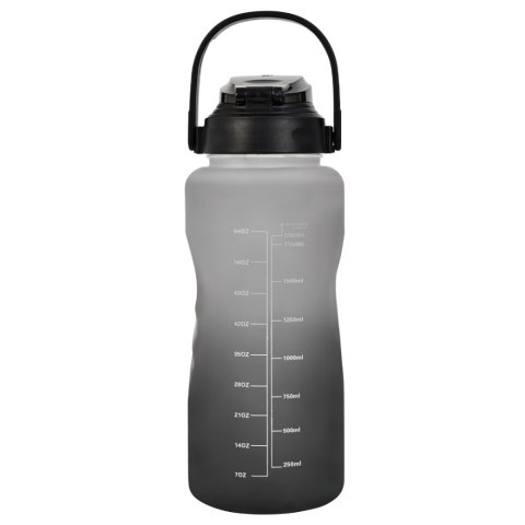 Butelka na wodę 2L, ze słomką, BPA-free, szczelna, KINGHOFF KH-2009