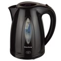 Czajnik elektryczny 1,2 L, czarny, szybkie gotowanie, KLAUSBERG KB-9001