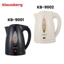 Czajnik elektryczny 1,2 L, czarny, szybkie gotowanie, KLAUSBERG KB-9001