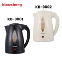 Czajnik elektryczny 1,2 L, kremowy, LED, szybkie gotowanie, KLAUSBERG KB-9002