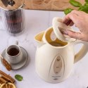 Czajnik elektryczny 1,2 L, kremowy, LED, szybkie gotowanie, KLAUSBERG KB-9002