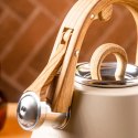 Czajnik stalowy z gwizdkiem 2,5 L beżowy, indukcja, KLAUSBERG KB-7950