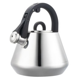 Czajnik stalowy z gwizdkiem 2,5 L połysk, indukcja, KLAUSBERG KB-7947